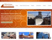 Tablet Screenshot of maritimepressureworks.ca